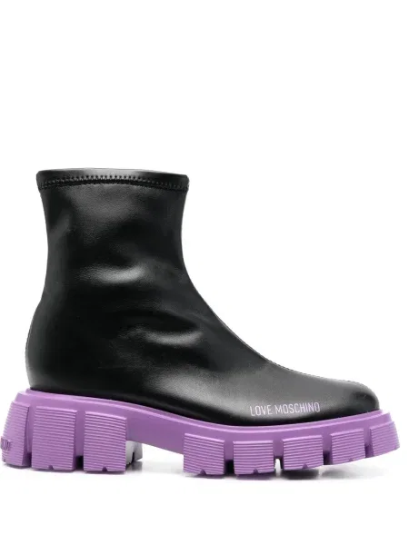 Cizme scurte Love Moschino negru