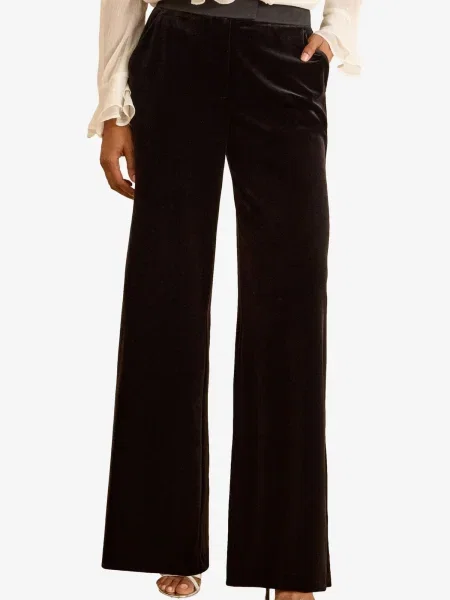 Love & roses Pantaloni negru