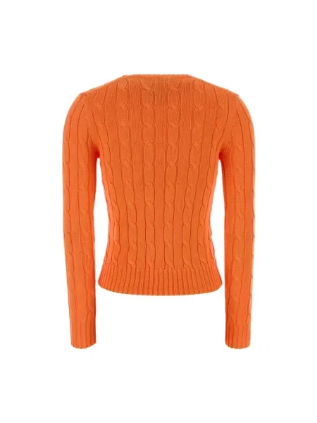 Sweter Polo Ralph Lauren pomarańczowy