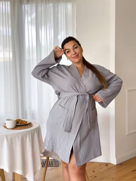 Cosy Халат сірий