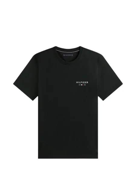 Tricou Tommy Jeans cu imagine negru
