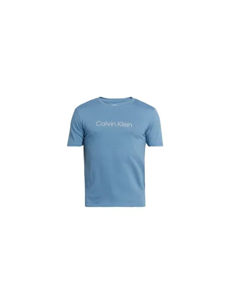 Tricou Calvin Klein Jeans albastru