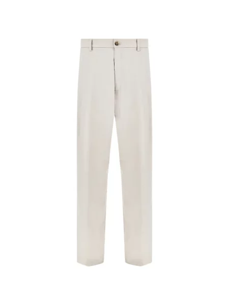 Pantaloni Paul & Shark plisate cu picior lat