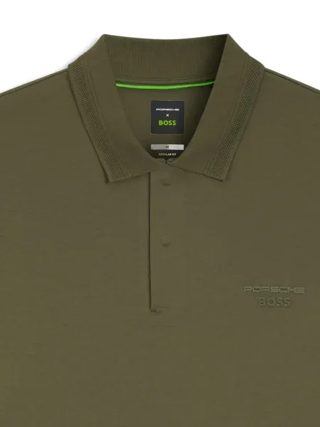 Polo Boss cu imagine verde