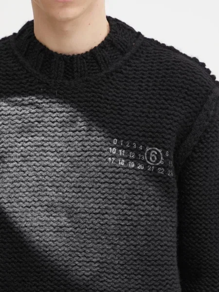 Вовняний светр Maison Margiela теплий чорний