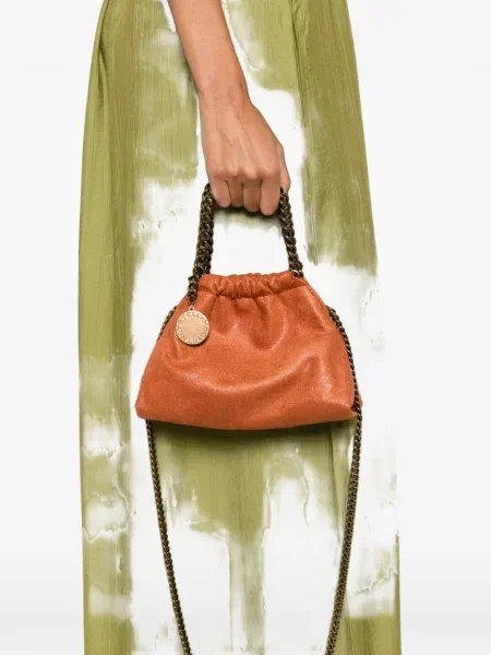 Geantă shopper Stella Mccartney portocaliu