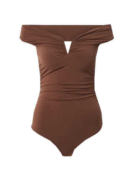 ABOUT YOU Tricou body Frieda' maro