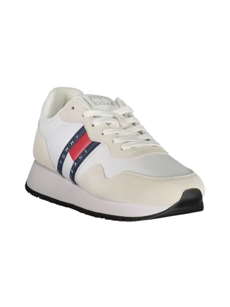 Sneakersy Tommy Hilfiger skórzane białe