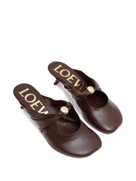 Papuci tip mules Loewe maro