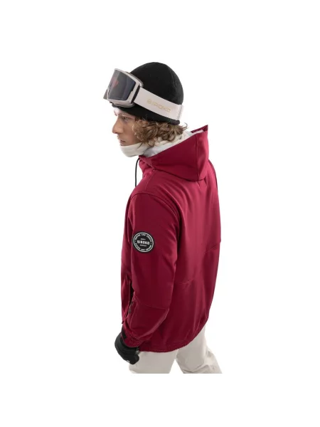 Kurtka snowboardowa W1 Groenland czerwona