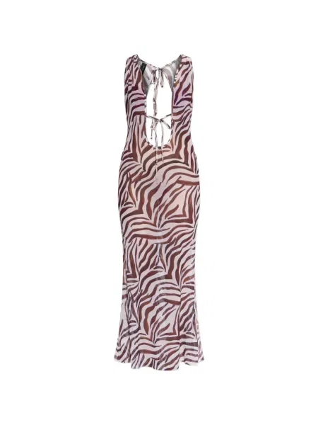 Rochie maxi Bond Eye de costum maro