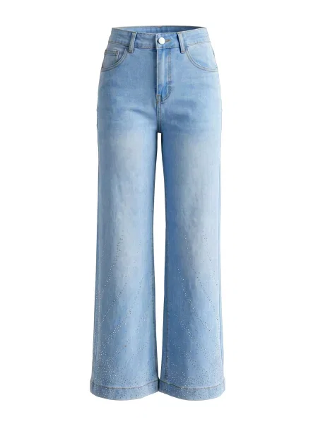 Imily Bela Jeans deschis albastru
