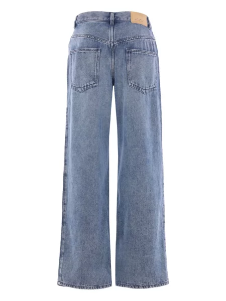 Blugi Isabel Marant plisate albastru