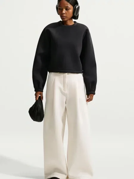 Nike Sportswear oversize dukserica za žene s modalom crna