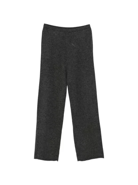 Pantaloni Mlm tricotate alergare gri