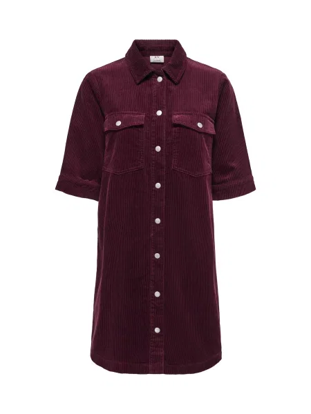 JDY Rochie tip bluză JDYSHIRAZ mov vânătă