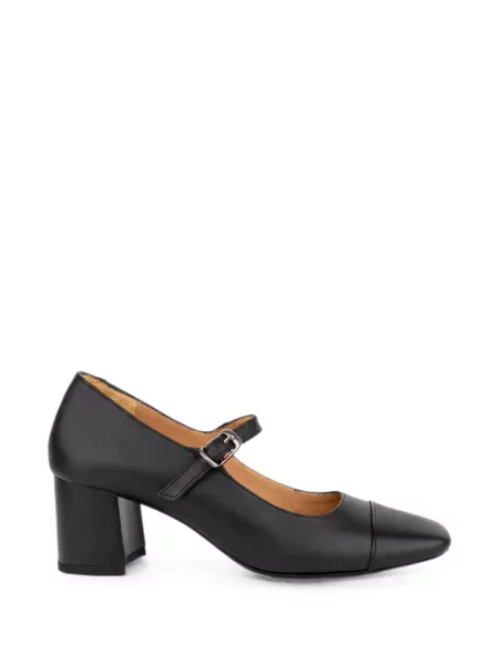 Pantofi cu toc Sergio Moretti Firenze cu cataramă negru