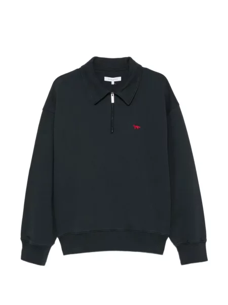 Pulover Maison Kitsune albastru