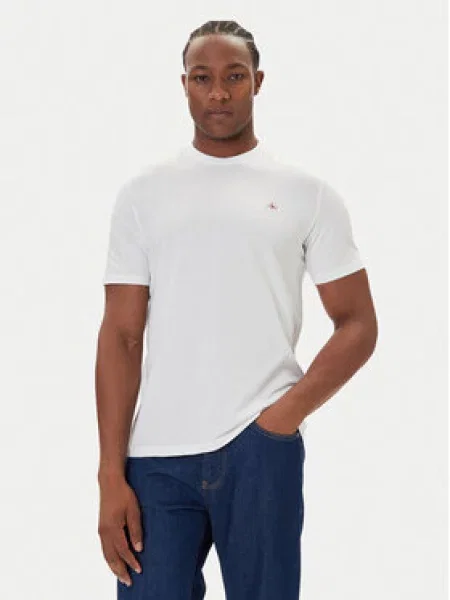Calvin Klein Jeans Marškinėliai juoda balta