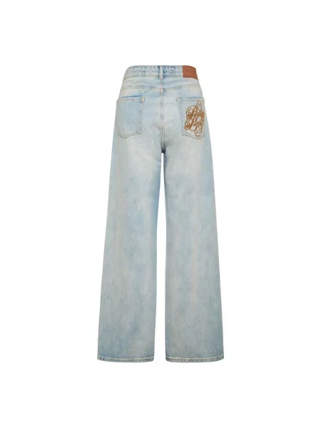 Spodnie Philipp Plein z logo niebieskie