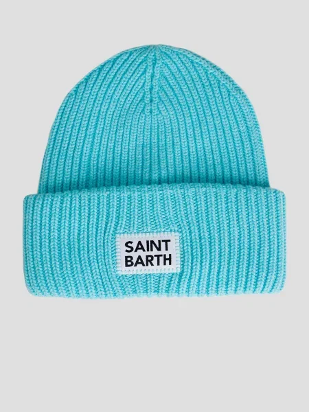 Шапка Mc2 Saint Barth голубая