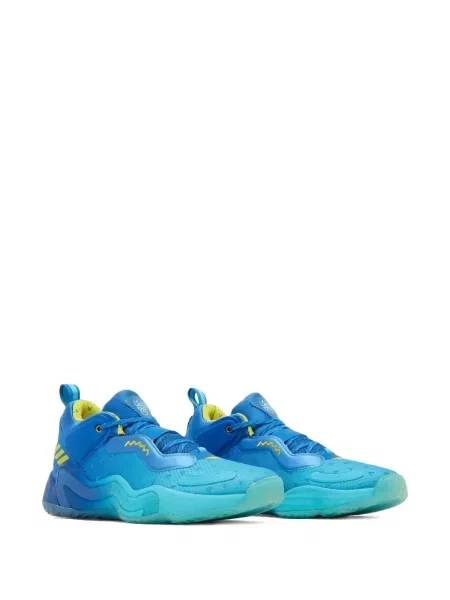 Sneakerși Adidas Dame de in chunky cu model floral albastru