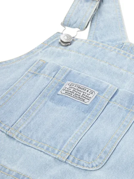 Kombinezon jeansowy dziecięcy Levi's niebieski
