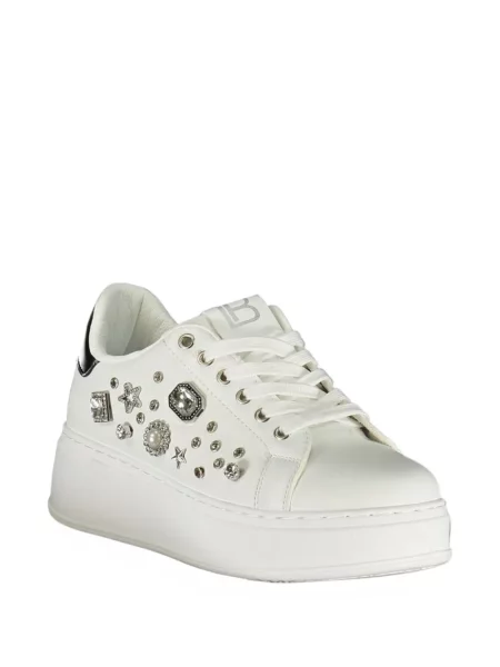 Sneakerși Laura Biagiotti alb