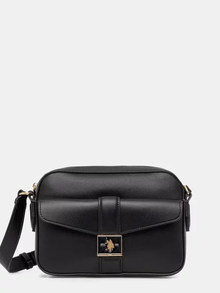 U.S. Polo Assn. torebka crossbody z imitacji skóry MARGARET czarna