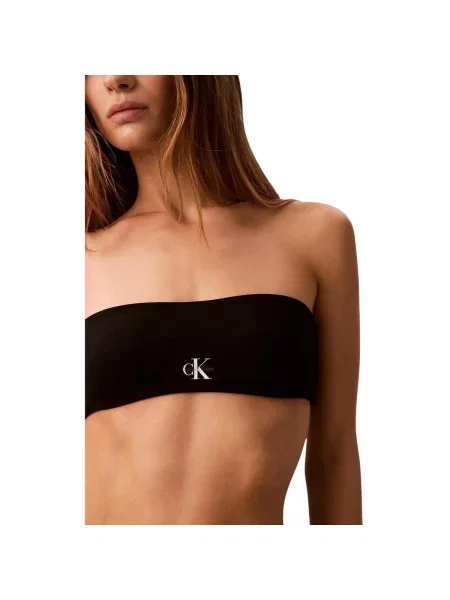 Costum de baie Calvin Klein Swimwear negru