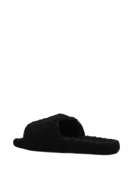 Papuci tip mules Balenciaga negru
