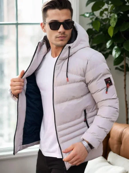 Палто Dewberry с качулка камъни