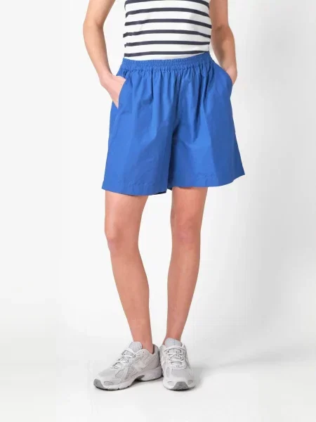 Klitmøller Collective Pantaloni Caramalla deschis albastru