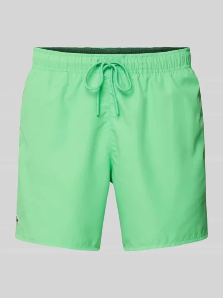 Kąpielówki Lacoste zielone