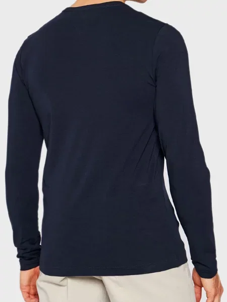 Стрейчевий лонгслів Tommy Hilfiger синій