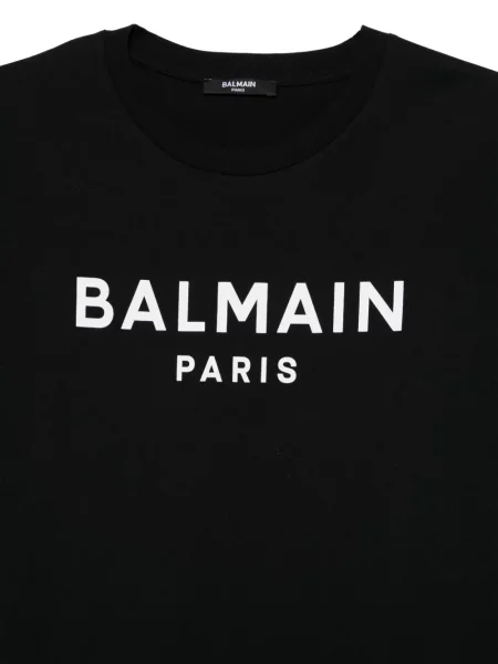 Koszulka dziecięca Balmain czarna