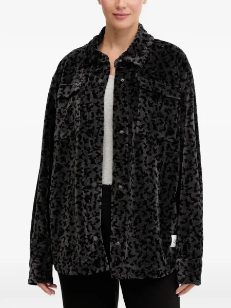 Cămașă Ea7 Emporio Armani gri