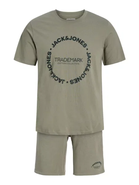 JACK & JONES Trening JJBENSON oliv / închis verde