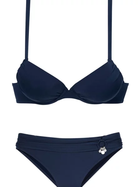 S.Oliver Costum de baie două piese albastru