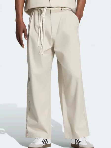 Adidas Originals pantaloni straight pentru bărbați din Resort bej