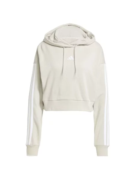 Csíkos ruha Adidas bézs