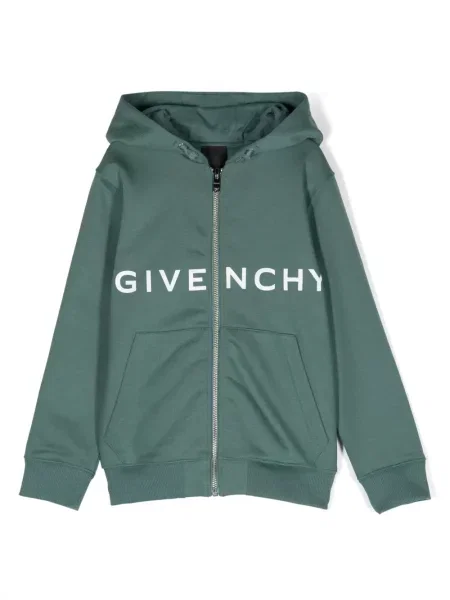 Bluza z kapturem dziecięca Givenchy zielona
