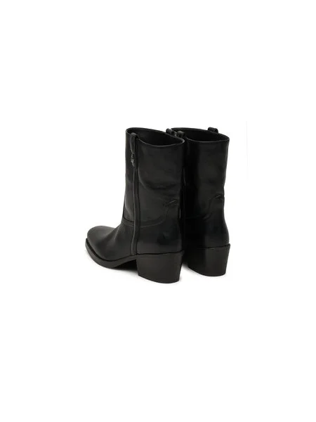 Bokacsizma Weekend Max Mara Ranch fekete