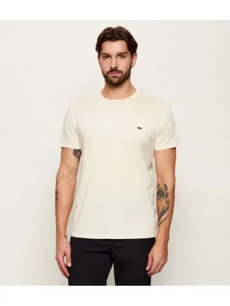 Lacoste Tricou | pima bej