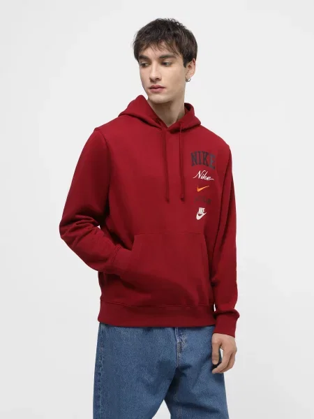 Худі NIKE Club Bb Po Hdy Stack Gx червоний