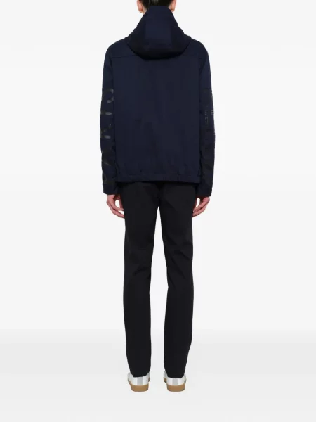 Geacă parka Kenzo cu imagine albastru