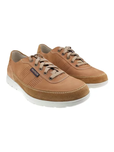 Sneakersy Mephisto brązowe