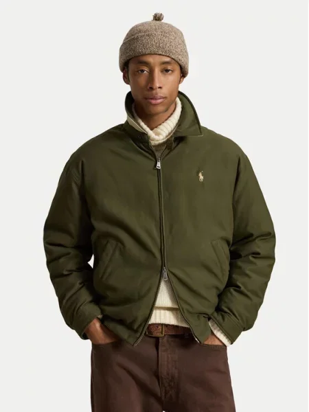 Polo Ralph Lauren Geacă din puf închis verde