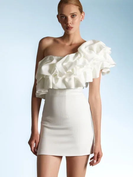 Gepur Сукня міні Молочний 