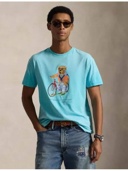 POLO RALPH LAUREN Póló | Custom slim fit kék